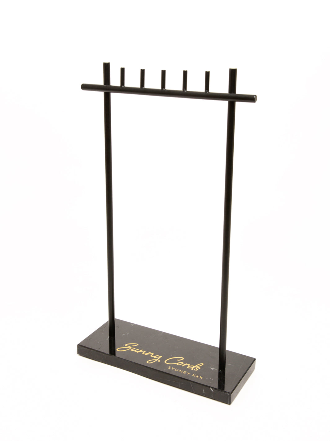 Black Marble Display Stand For Sunglass Chains SUNNY CORDS Sunny