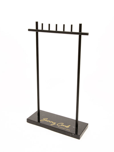 Black-marble Display Stand | Sunny Cords