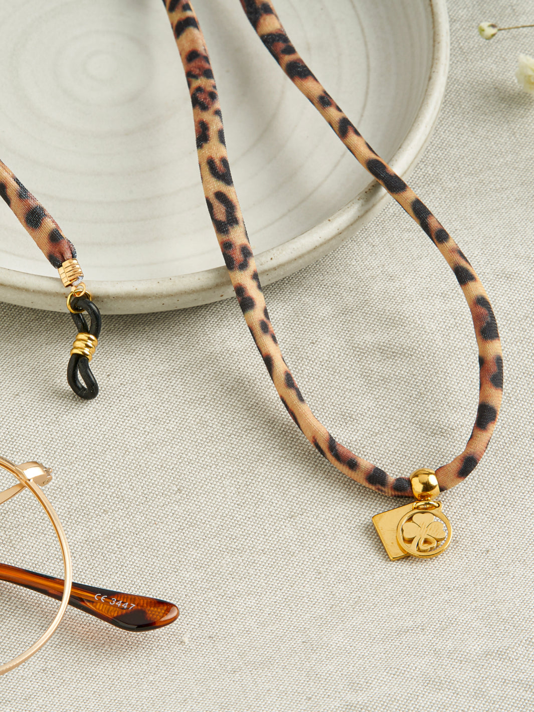 【Sunny Cords】ラッキータイガー/メガネストラップ Lucky Tiger Sunglass Strap - Glasses Strap | SUNNY CORDS