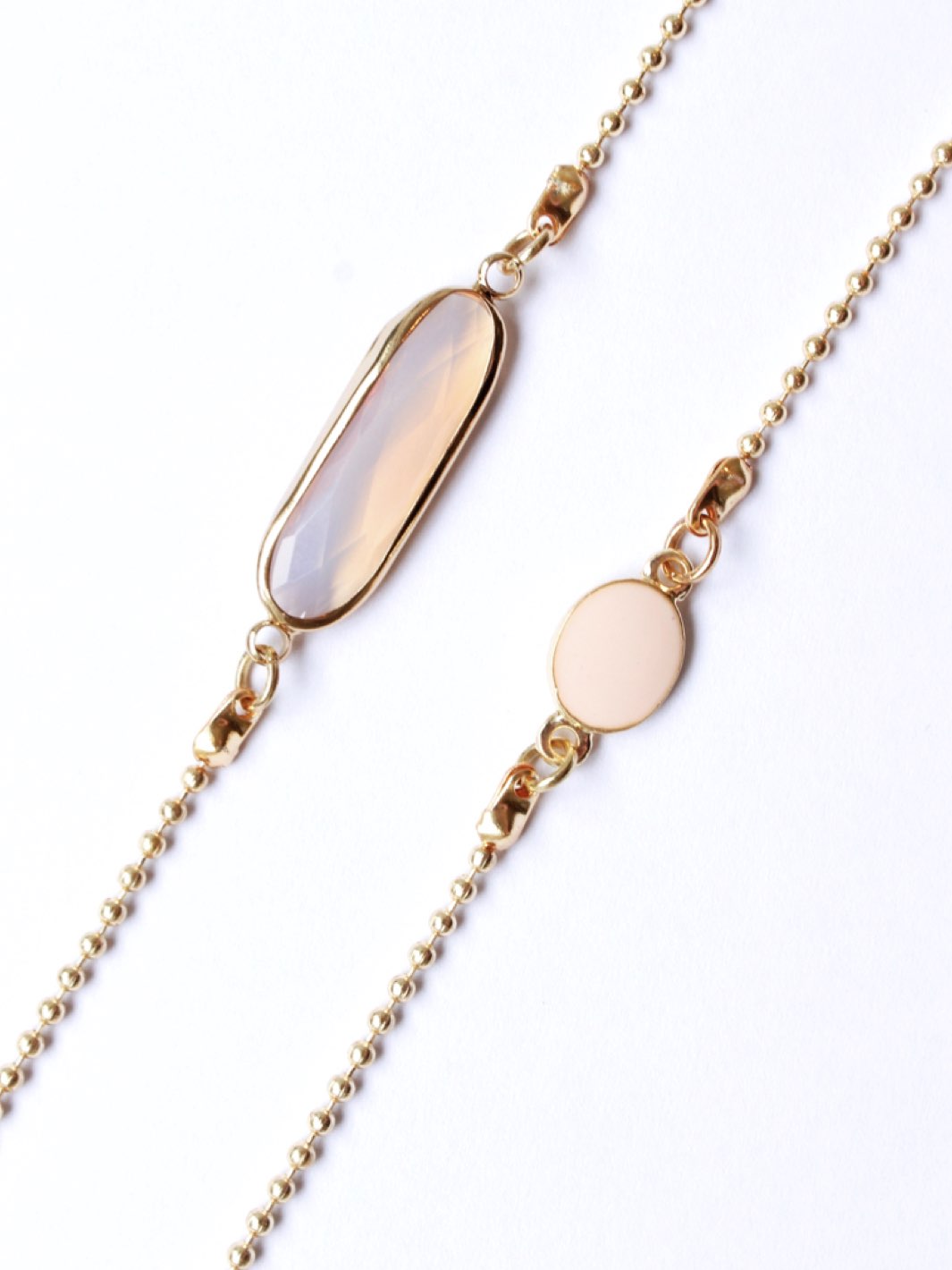 Crystal C Peach | Sunglasses Chain