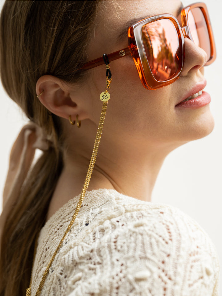 【SUNNY CODES】RUBY AIR/GOLD/COLOR | GLASSES CHAIN★ Ruby Air | Glasses chain – Sunny Cords