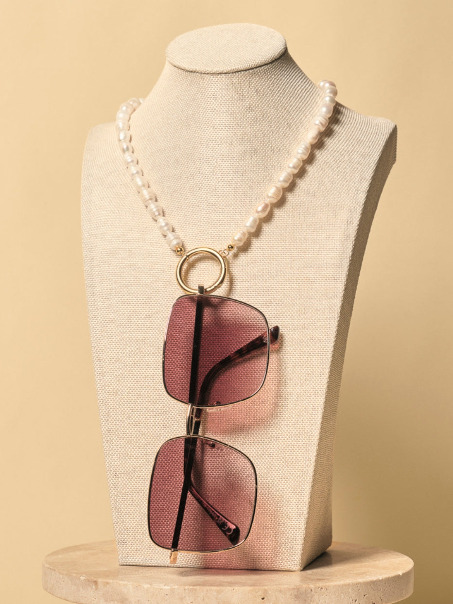 Pearly Eyewear Necklace | Sunny Cords