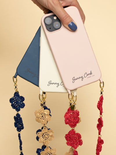 Phone Strap long blue & Phone Case | Sunnycords®