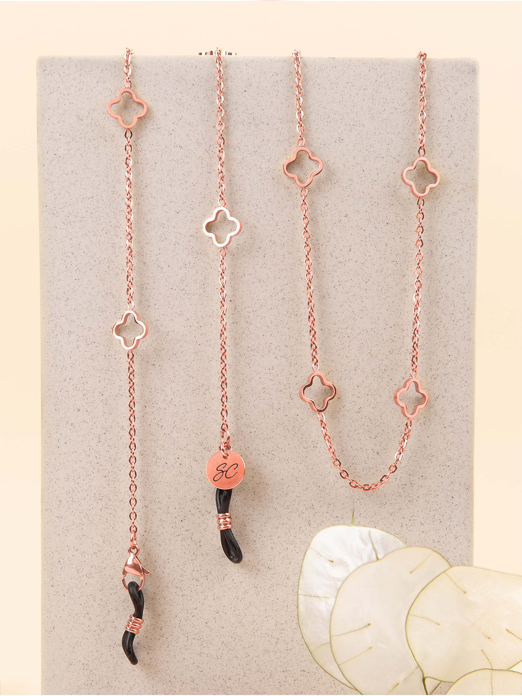 Air Rose gold Ruby Rose gold | Glasses strap