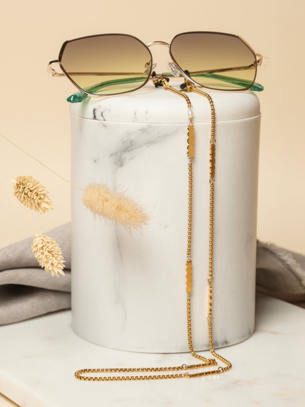 Gold Chloe Deux Gold | Sunglass cord