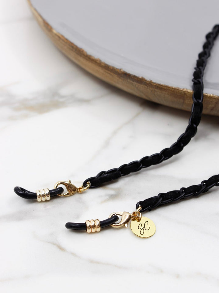 Sunny Cords Black-black Classy C matt black | Glasses strap