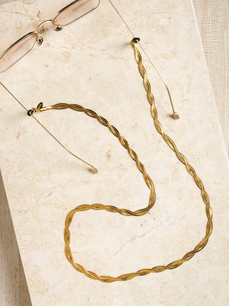 Sunny Cords Braided Jane Gold | Eye Glasses Chain