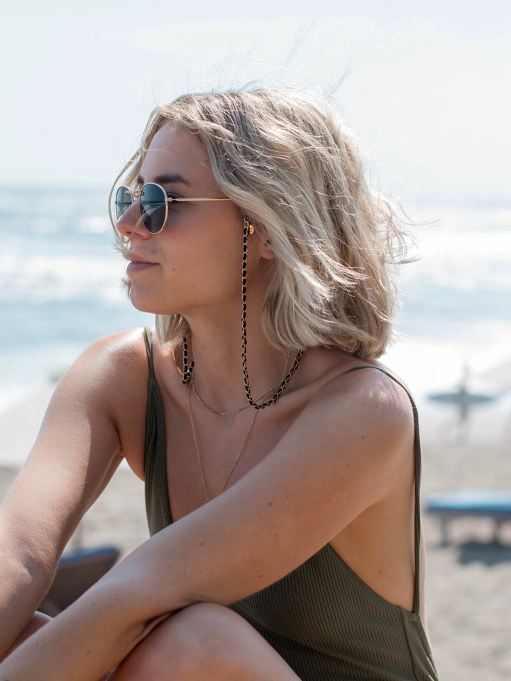 Sunny Cords Classy C rosé-gold | Glasses strap