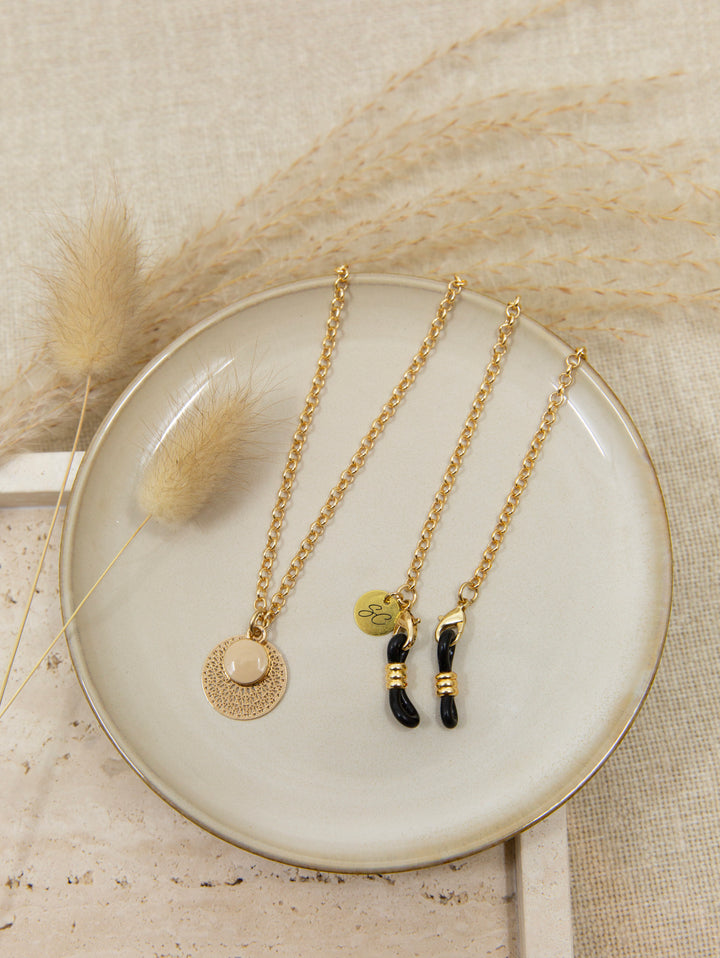 Sunny Cords Georgi Beige - Eye glasses Chain