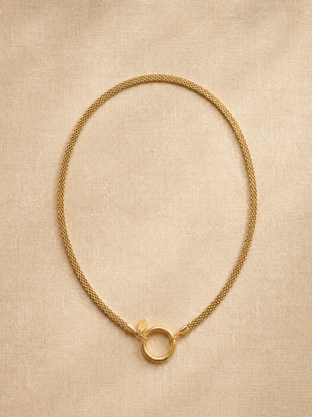 Sunny Cords Gold Lux short - silver | Ring Edit