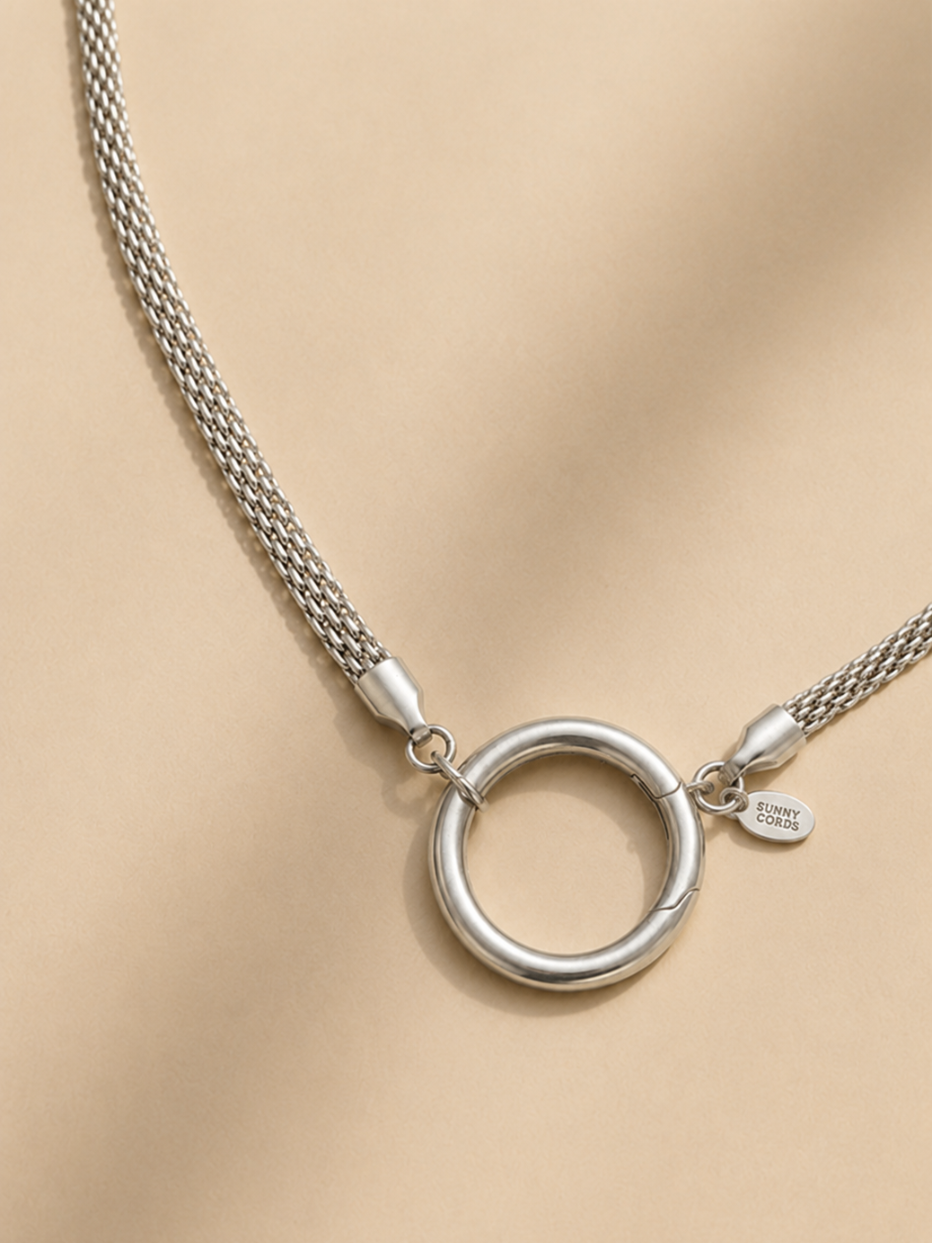 Sunny Cords Lux short - silver | Ring Edit