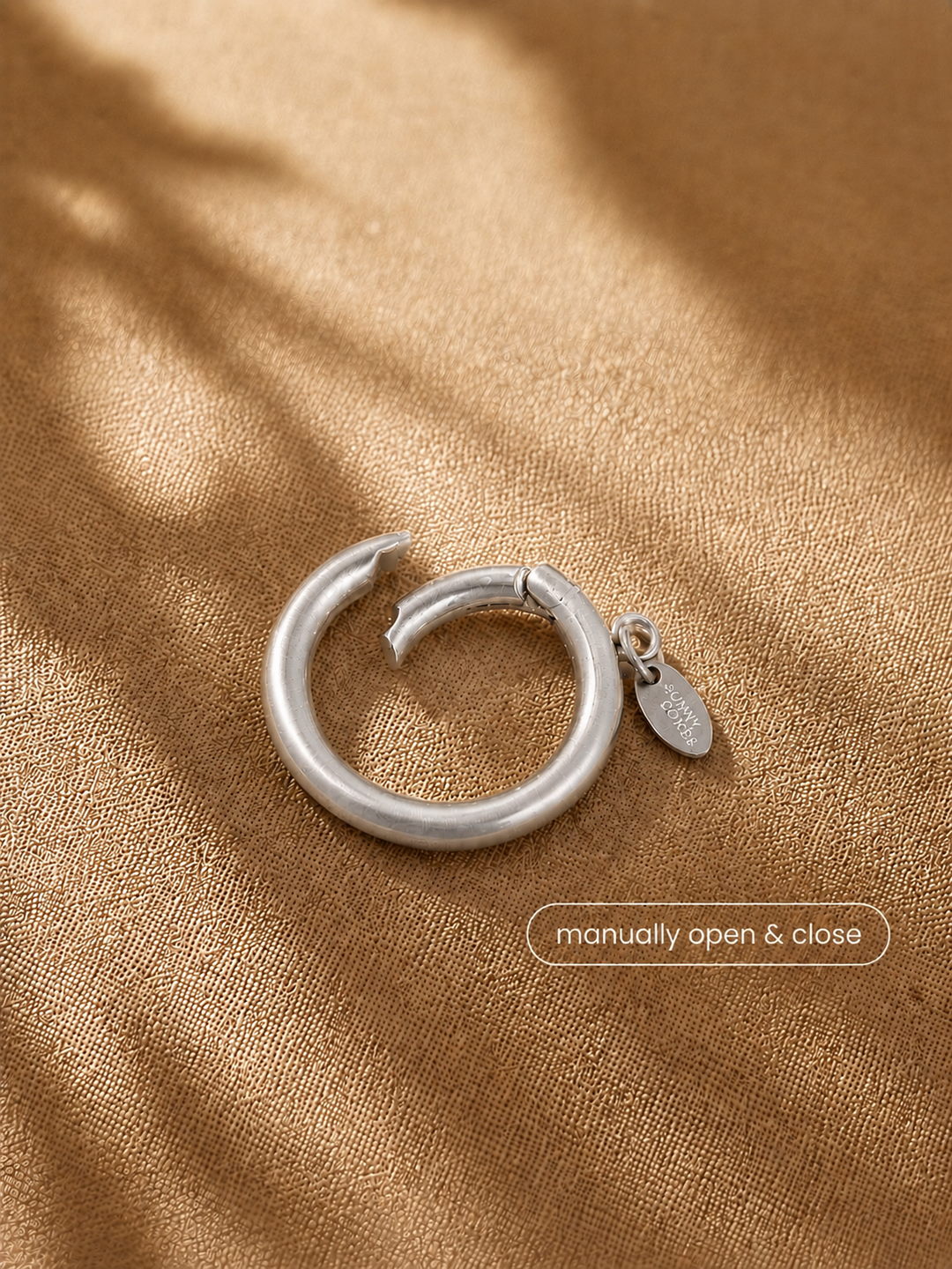 Sunny Cords Lux short - silver | Ring Edit