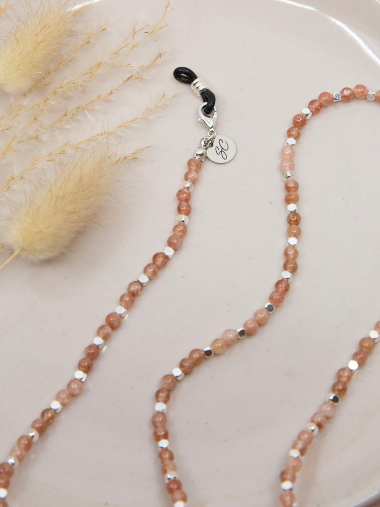 【Sunny Cords/サニーコーズ】Sunny You glass cord Silver Delicate Snake Sunglasses Chain - Sunglasses Chain | SUNNY