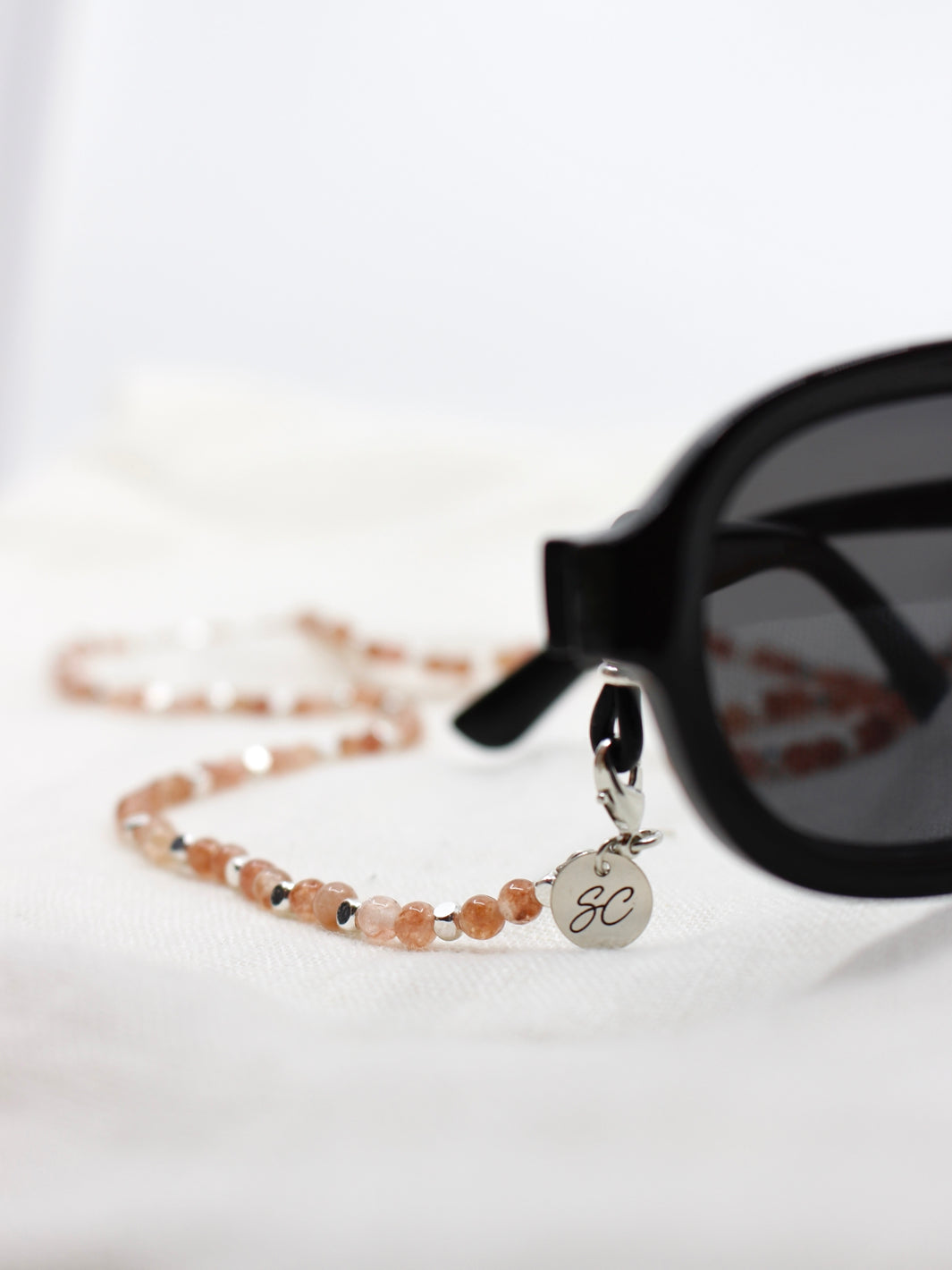 【Sunny Cords/サニーコーズ】Sunny You glass cord Silver Delicate Snake Sunglasses Chain - Sunglasses Chain | SUNNY