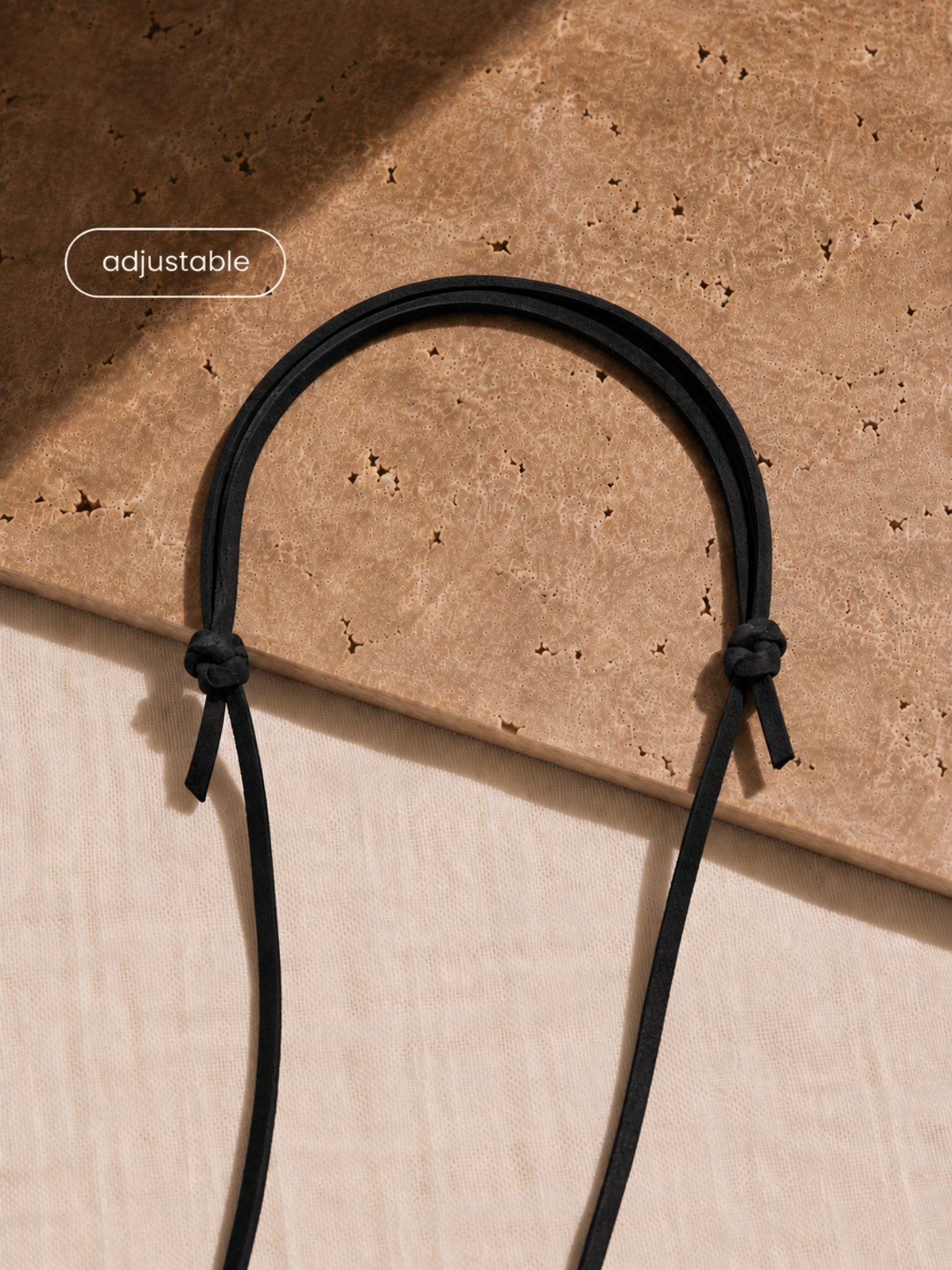 Sunny Cords Minimalistic black | Ring Edit