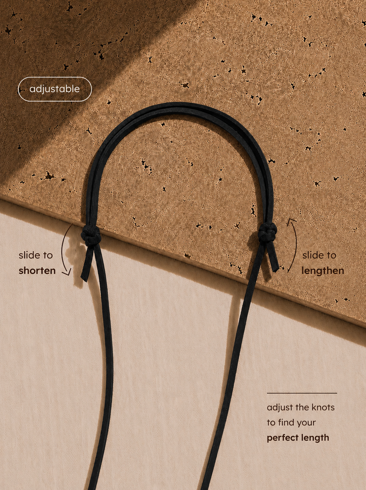 Sunny Cords Minimalistic black | Ring Edit