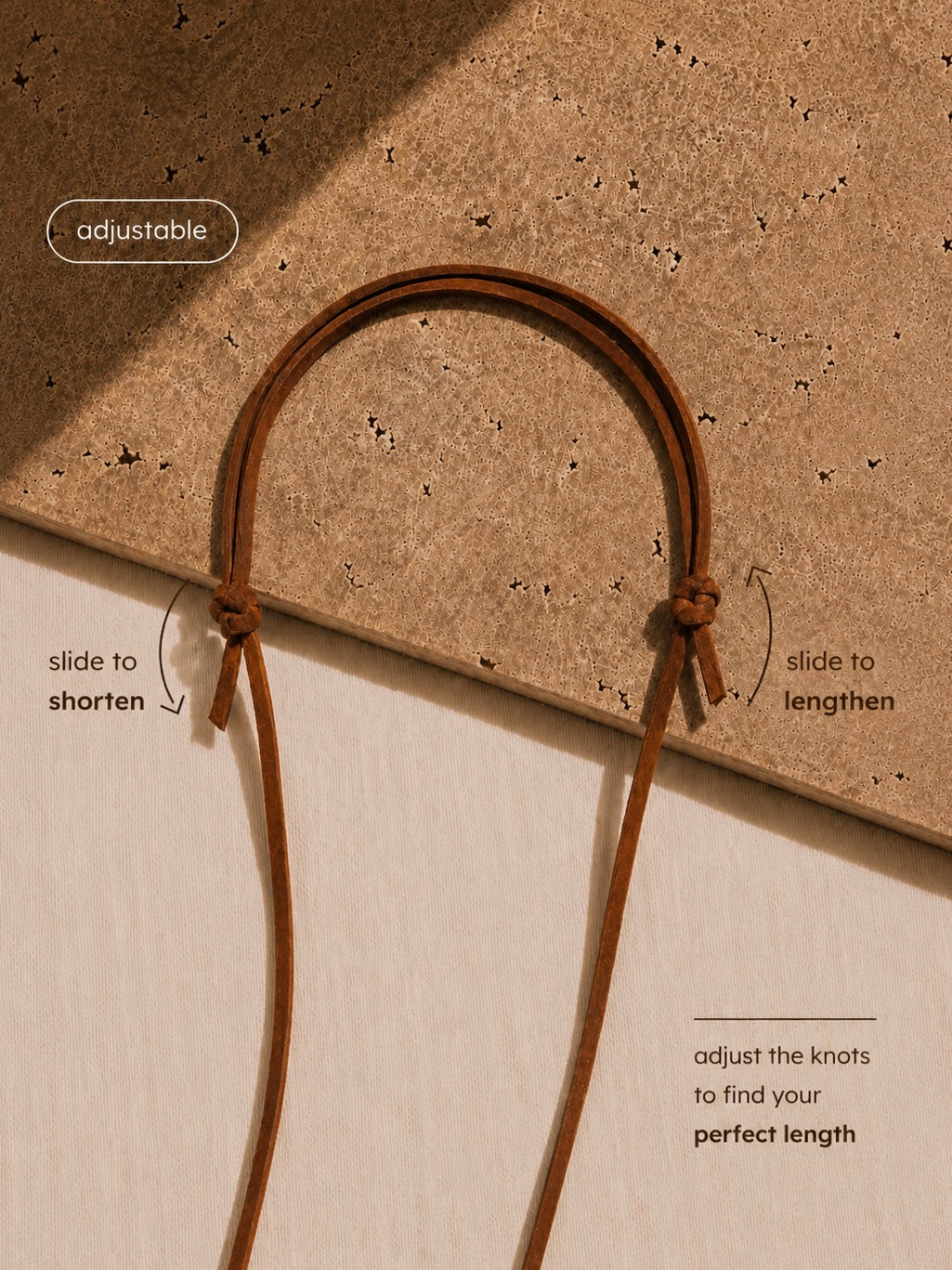 Sunny Cords Minimalistic brown | Ring Edit