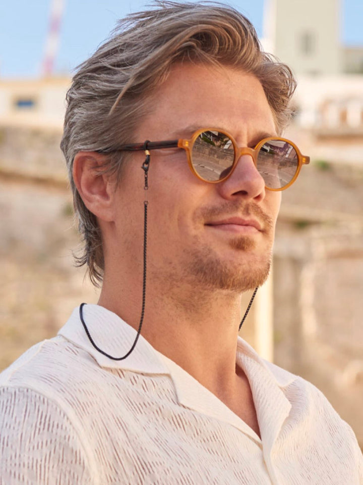 Sunny Cords Mister Black Medium | Sunglass Strap
