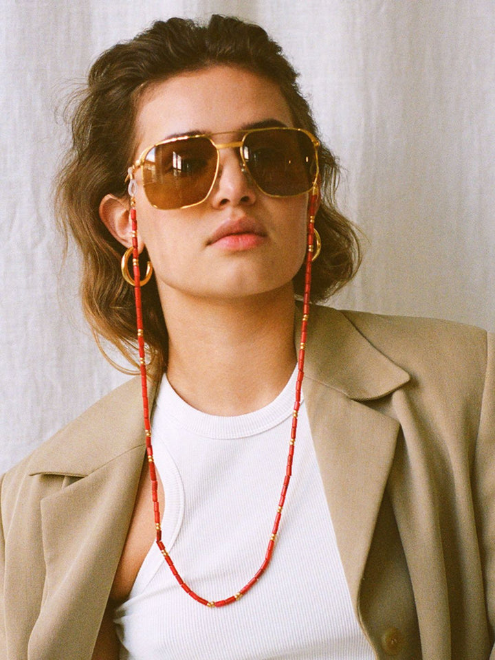 Sunny Cords Red Coral | Coco Bonito