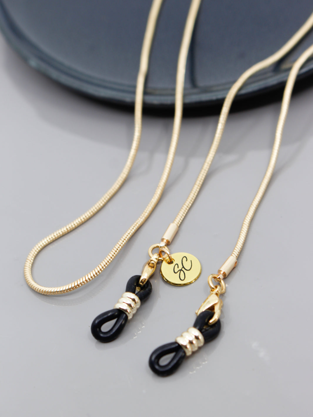 【Sunny Cords/サニーコーズ】Sunny You glass cord Silver Delicate Snake Sunglasses Chain - Sunglasses Chain | SUNNY