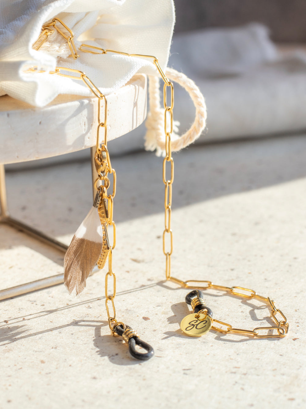 【Sunny Cords】DOLLY/タイダイボール/眼鏡＆サングラスチェーン GlassesChain-SunglassChain.
