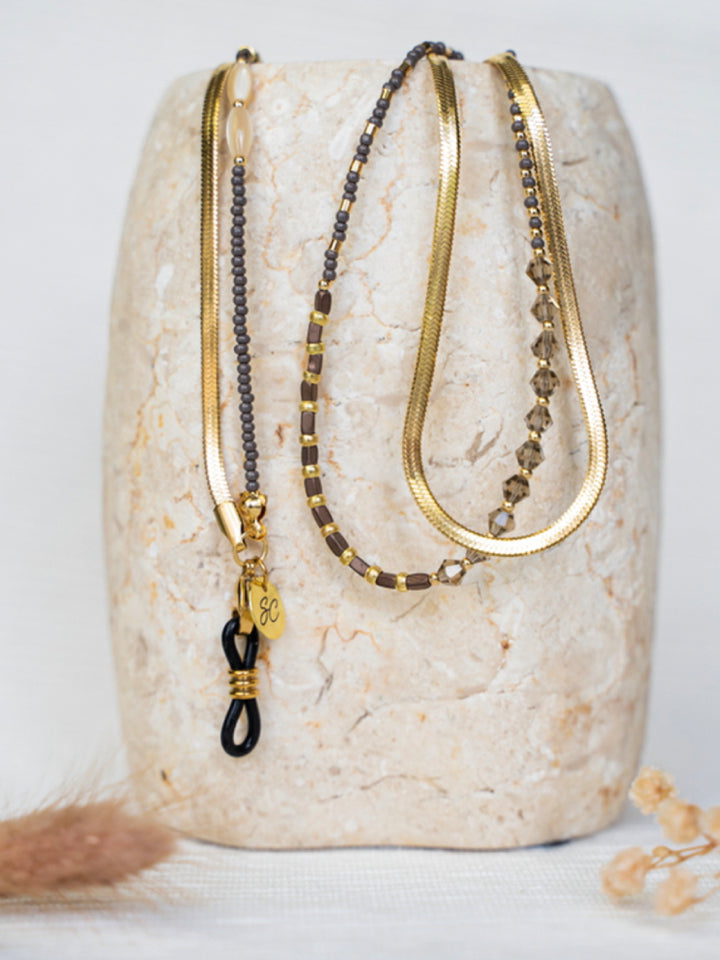 【Sunny Cords】Emma-Jane/眼鏡＆サングラス用ダブルチェーン Emma Jane Sunglasses Chain - Sunglasses Chains | SUNNY CORDS