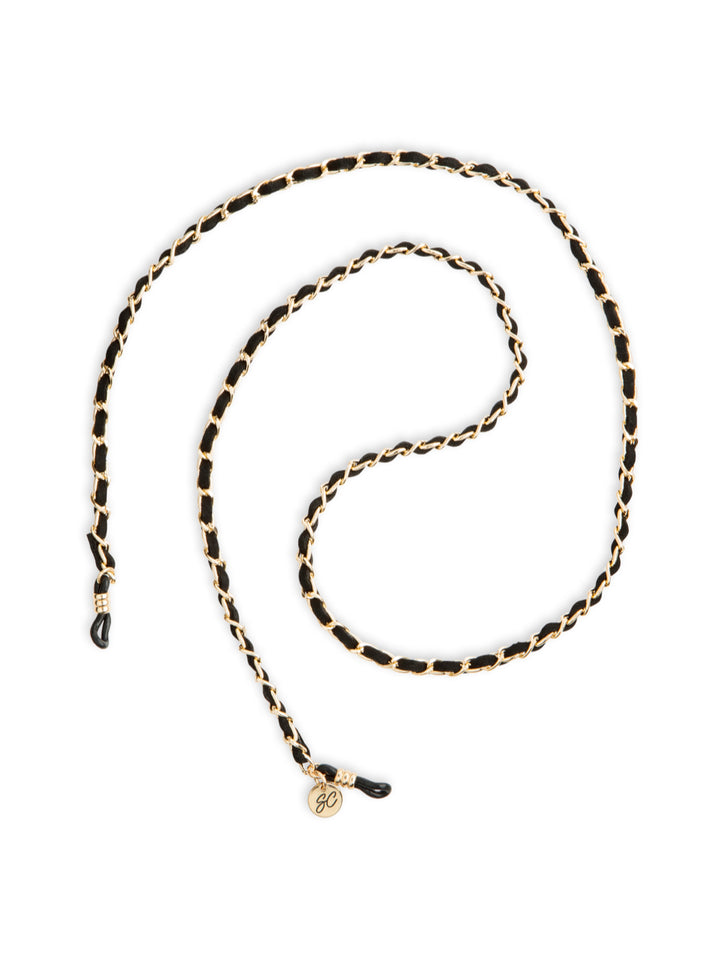 【Sunny Cords】Classy C BLACK/ゴールド&ブラック/眼鏡チェーン Sunny Cords】Classy C BLACK/ゴールド&ブラック/眼鏡チェーン