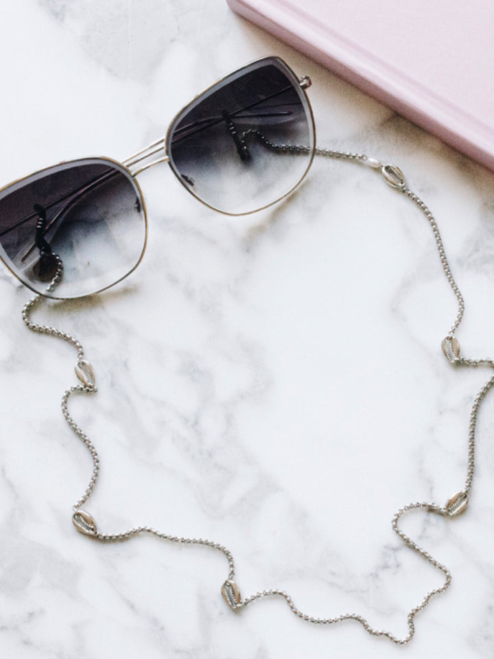 【Sunny Cords】Chloe Silver/眼鏡&サングラスチェーン/シルバー Chloé Gold Sunglass Chain - Sunglasses Chain | SUNNY CORDS