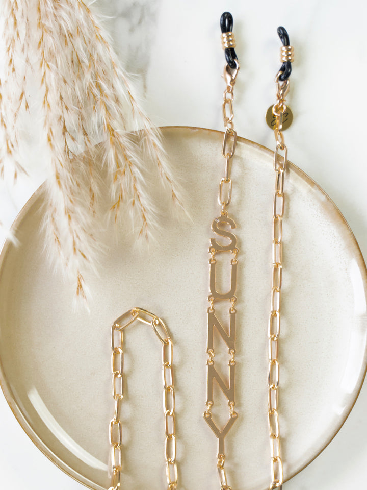 [Sunny Cord]*Statement Piece*サングラスチェーンユニセックス Sunny Cord]*Statement Piece*サングラスチェーンユニセックス