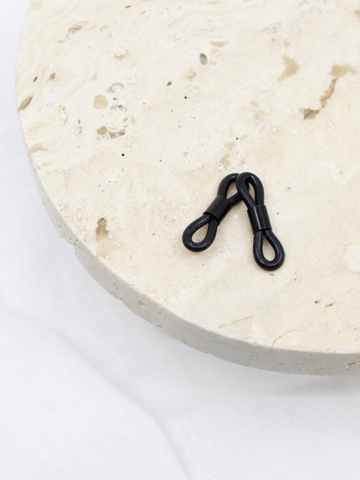 Boucle en caoutchouc Noir