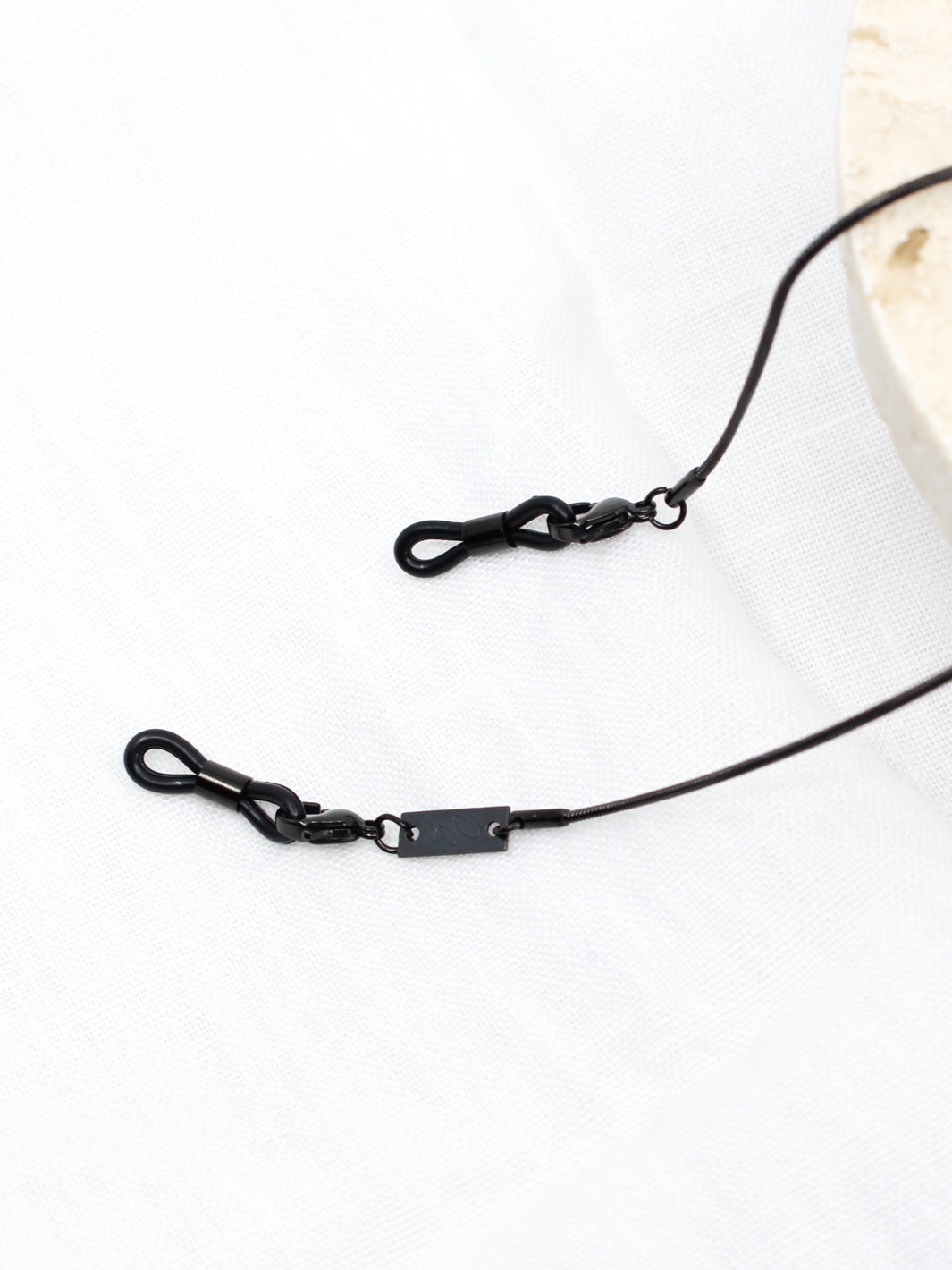 Boucle en caoutchouc Noir