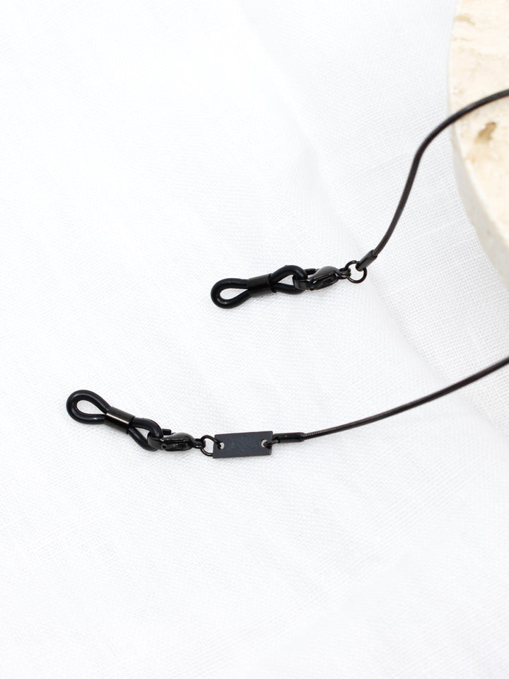 Boucle en caoutchouc Noir