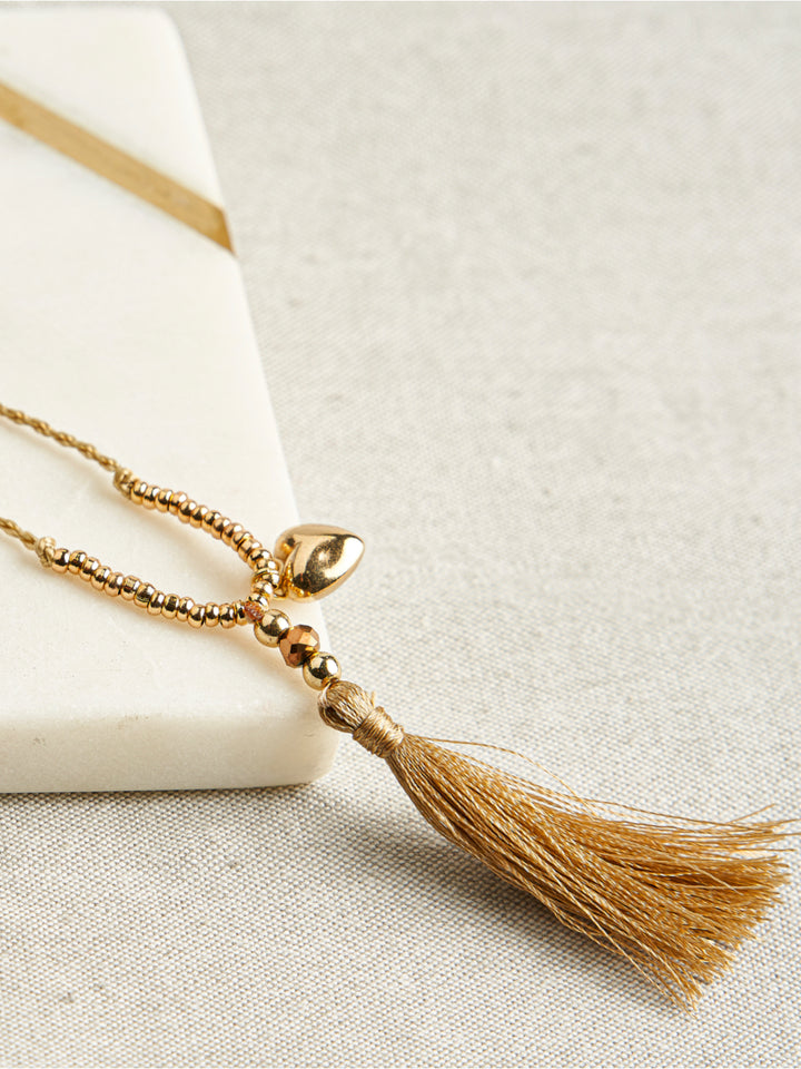 Sunny Cords Beige McTassel Black | Eye Glasses Chain