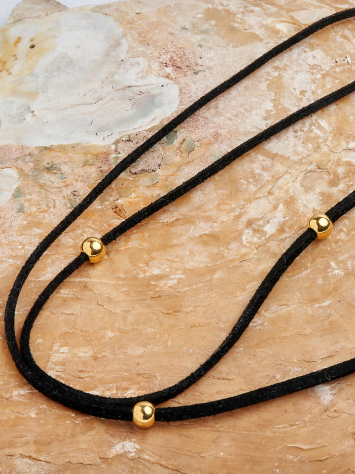 Sunny Cords Black Mia Beige | Glasses Strap
