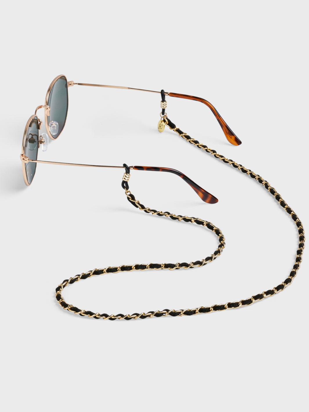 Sunny Cords Classy C black-gold | Glasses strap