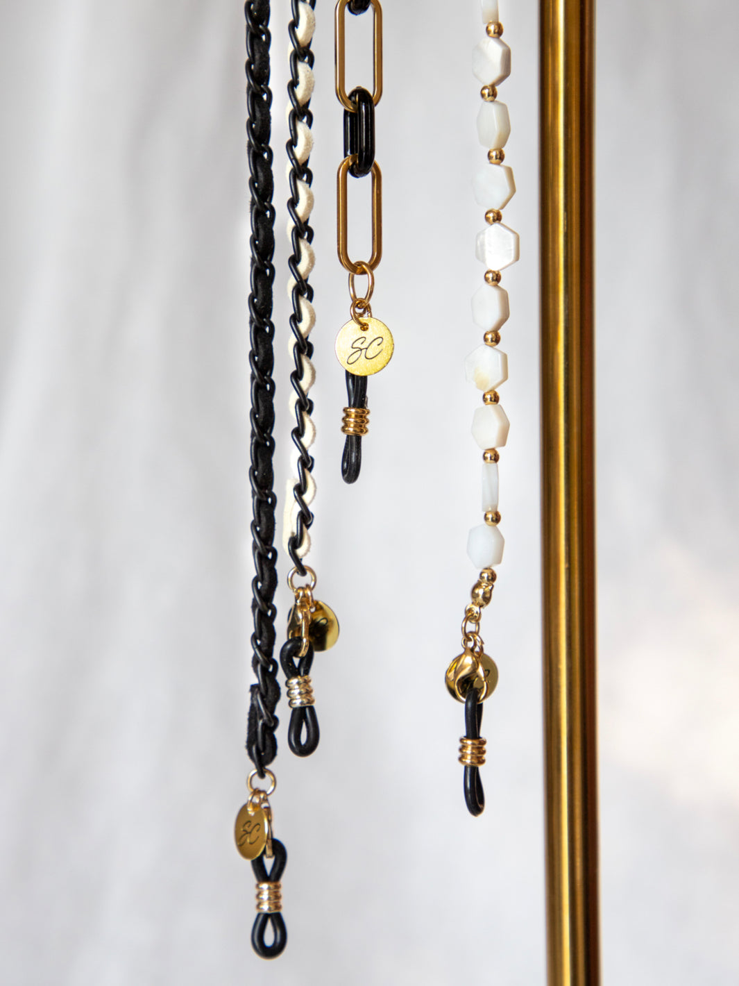 Sunny Cords Classy C matt black | Glasses strap