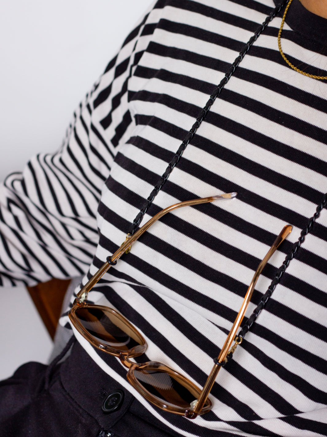 Sunny Cords Classy C matt black | Glasses strap