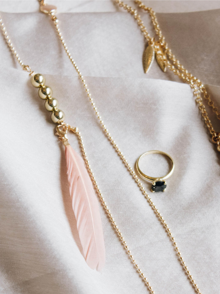 Sunny Cords Feather C | Eye glasses chain