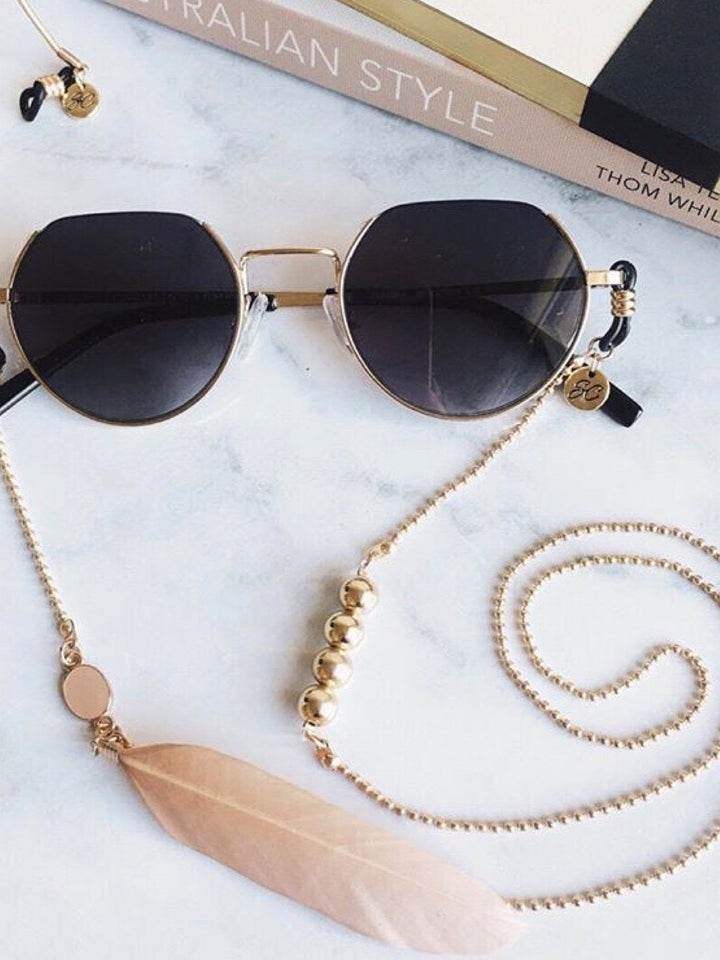 Sunny Cords Feather C | Eye glasses chain