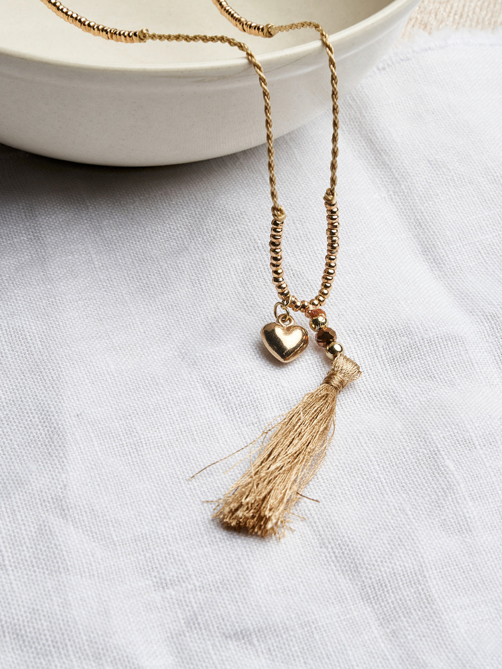 Sunny Cords McTassel Beige | Glasses Strap