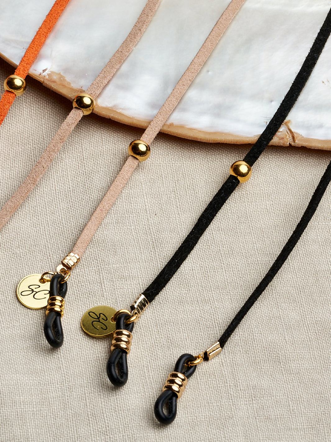 Sunny Cords Mia Beige | Glasses Strap