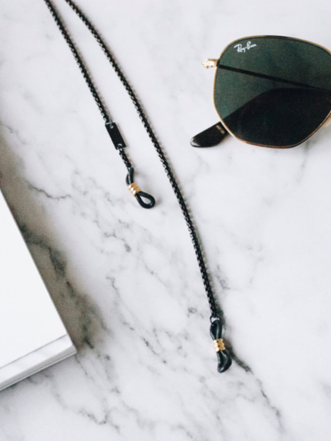 Sunny Cords Mister Black Medium | Sunglass Strap