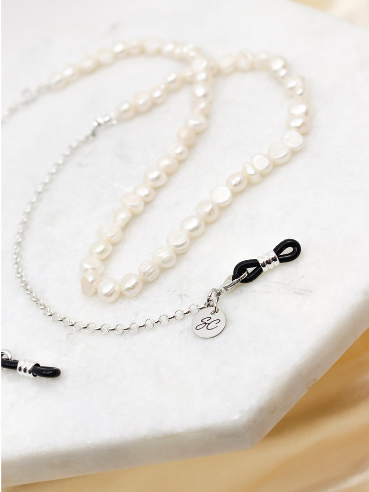 Sunny Cords No feathers Pearl white silver | Sunny Cords