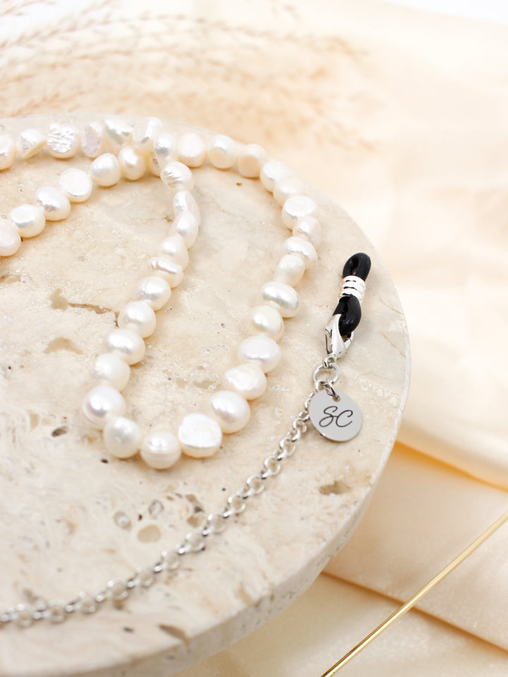 Sunny Cords Pearl white silver | Sunny Cords