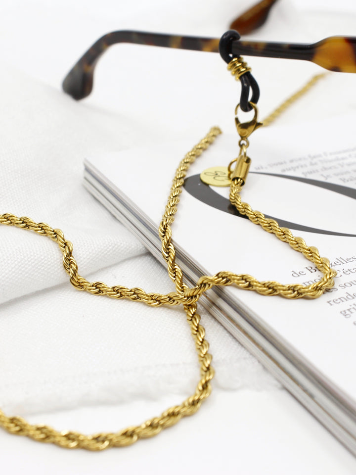 Sunny Cords Pippa gold | Sunglasses chain