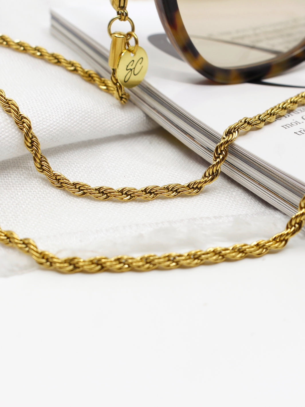 Sunny Cords Pippa gold | Sunglasses chain