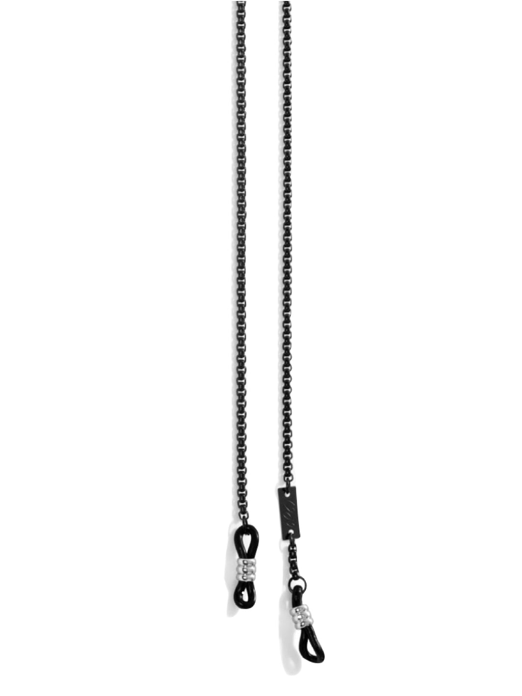 Sunny Cords Silver Mister Black Medium | Sunglass Strap