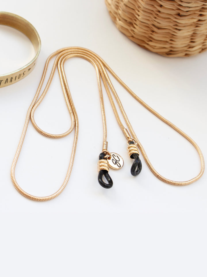 Sunny Cords Snake gold | Glasses Strap